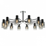 Люстра на штанге Escada Diversity 2120/12P Black цвет плафона/подвески Черный, цвет арматуры Черный-1