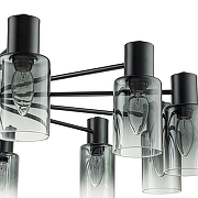 Люстра на штанге Escada Diversity 2120/12P Black цвет плафона/подвески Черный, цвет арматуры Черный-2