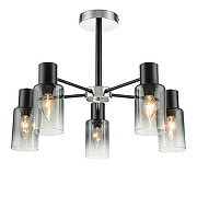 Люстра на штанге Escada Diversity 2120/5P Black цвет черный-1