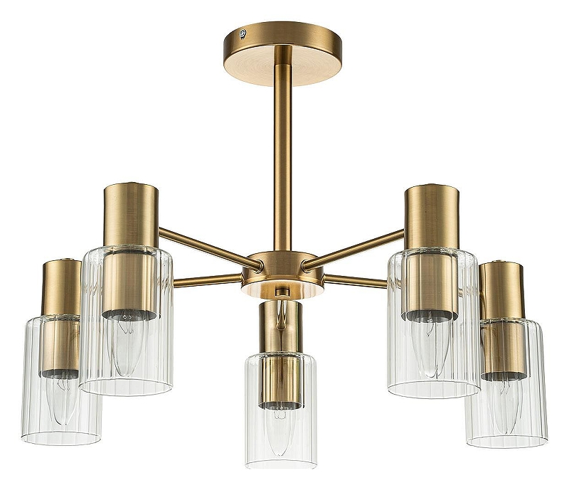 Люстра на штанге Escada Diversity 2120/5P Gold 