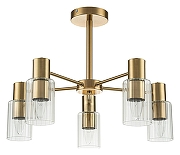 Люстра на штанге Escada Diversity 2120/5P Gold цвет золото