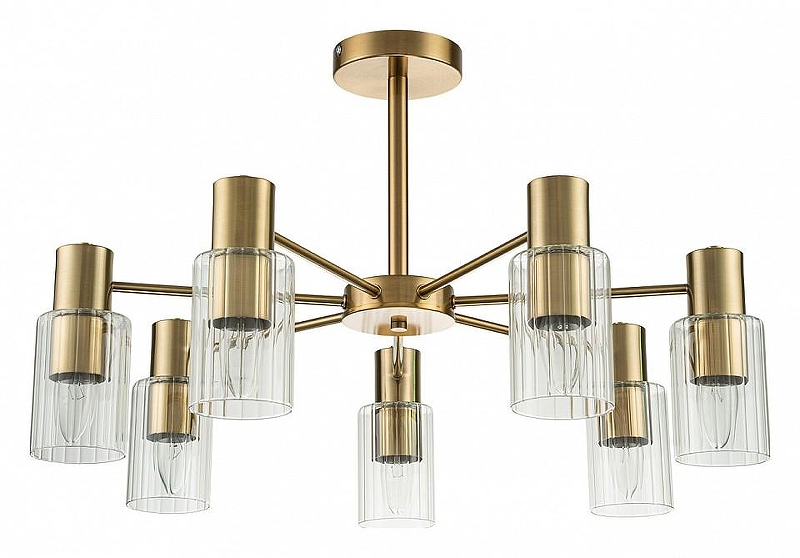 Люстра на штанге Escada D1vers1ty 2120/7P Gold 