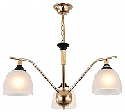 Люстра Escada Act1n1d1a 2123/3P цвет плафона/подвески Белый, цвет арматуры Золото, Черный-1