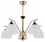 Люстра Escada Act1n1d1a 2123/5P цвет плафона/подвески Белый, цвет арматуры Золото, Черный-2