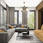 Люстра Escada Act1n1d1a 2123/5P цвет плафона/подвески Белый, цвет арматуры Золото, Черный-5