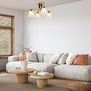 Люстра на штанге Escada Deutzia 2128/4P цвет золото, черный-3