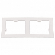 Рамка на 2 светильника Lightstar Dom1no 214526 цвет Белый