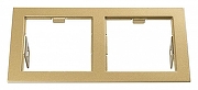 Рамка встраиваемая для светильника Lightstar Dom1no 214523 цвет Золото