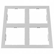 Рамка на 4 светильника Lightstar Dom1no 214546 цвет Белый