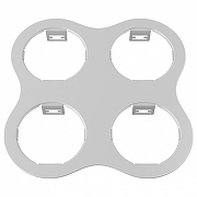 Рамка на 4 светильника Lightstar Dom1no 214646 цвет Белый