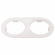 Рамка на 2 светильника Lightstar Dom1no 214656 цвет Белый