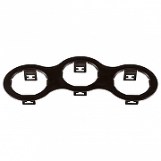 Рамка на 3 светильника Lightstar Dom1no 214697 цвет Черный