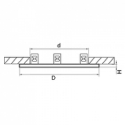 Рамка на 3 светильника Lightstar 1ntero 16 217636 цвет Белый-1