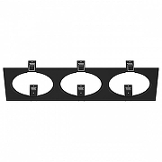 Рамка на 3 светильника Lightstar 1ntero 111 217839 цвет Серый