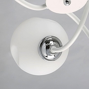 Люстра на штанге De City Вита 220013406 цвет плафона/подвески Белый, цвет арматуры Хром-4