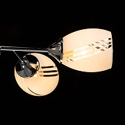 Люстра на штанге De City Вита 220014504 цвет плафона/подвески Белый, цвет арматуры Хром-4