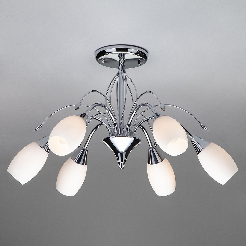 Люстра на штанге Eurosvet Ginevra 22080/6 хром 