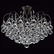 Люстра на штанге MW-Light Жемчуг 8 232016306 цвет хром-1