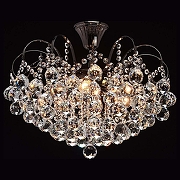 Люстра на штанге MW-Light Жемчуг 8 232016306 цвет хром-2