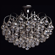 Люстра на штанге MW-Light Жемчуг 16 232017706 цвет никель-1