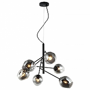 Люстра Favourite Traube 2359-6P цвет плафона/подвески Серый, цвет арматуры Черный-1