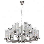 Люстра Favourite Assembly 2374-18P цвет плафона/подвески Прозрачный, цвет арматуры Никель-1