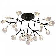 Люстра F-promo Skein 2480-9U цвет плафона/подвески Белый, цвет арматуры Черный-1