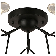 Люстра F-promo Skein 2480-9U цвет плафона/подвески Белый, цвет арматуры Черный-2