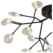 Люстра F-promo Skein 2480-9U цвет плафона/подвески Белый, цвет арматуры Черный-3