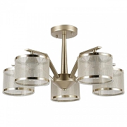 Люстра на штанге F-promo Bonbon 2488-5P цвет плафона/подвески Шампань, цвет арматуры Шампань