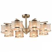 Люстра на штанге F-promo Bonbon 2488-8P цвет плафона/подвески Бежевый, цвет арматуры Бежевый-1