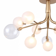 Люстра на штанге Favourite Babylon 2515-9U цвет плафона/подвески Белый, цвет арматуры Золото-3