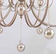 Люстра Favourite Teneritas 2553-8P цвет плафона/подвески Желтый, цвет арматуры Бежевый-4