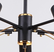 Люстра на штанге F-promo Viator 2558-5P цвет плафона/подвески Белый, цвет арматуры Золото, Черный-4