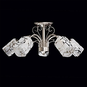 Люстра на штанге MW-Light Олимпия 29 261019505 цвет плафона/подвески Бежевый, цвет арматуры Хром-3