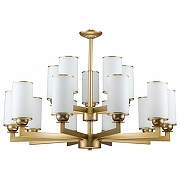 Люстра Favourite Sollemnis 2621-15P цвет плафона/подвески Белый, цвет арматуры Латунь