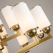 Люстра Favourite Sollemnis 2621-15P цвет плафона/подвески Белый, цвет арматуры Латунь-4