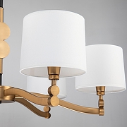 Люстра Favourite Roshe 2624-6P цвет плафона/подвески Белый, цвет арматуры Латунь-6