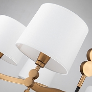 Люстра Favourite Roshe 2624-6P цвет плафона/подвески Белый, цвет арматуры Латунь-7