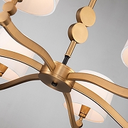 Люстра Favourite Roshe 2624-6P цвет плафона/подвески Белый, цвет арматуры Латунь-8