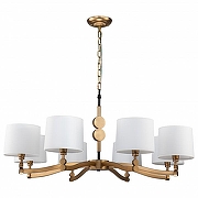 Люстра Favourite Roshe 2624-8P цвет плафона/подвески Белый, цвет арматуры Латунь-1