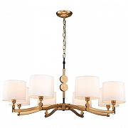 Люстра Favourite Roshe 2624-8P цвет плафона/подвески Белый, цвет арматуры Латунь-2