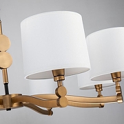 Люстра Favourite Roshe 2624-8P цвет плафона/подвески Белый, цвет арматуры Латунь-3