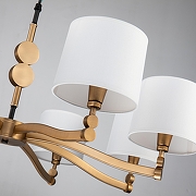 Люстра Favourite Roshe 2624-8P цвет плафона/подвески Белый, цвет арматуры Латунь-6