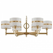 Люстра Favourite Mateo 2634-6P цвет плафона/подвески Белый, Золото, цвет арматуры Золото