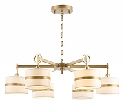 Люстра Favourite Mateo 2634-6P цвет плафона/подвески Белый, Золото, цвет арматуры Золото-4