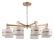 Люстра Favourite Mateo 2634-8P цвет золото-3