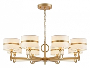 Люстра Favourite Mateo 2634-8P цвет плафона/подвески Белый, Золото, цвет арматуры Золото-1