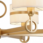 Люстра Favourite Mateo 2634-8P цвет плафона/подвески Белый, Золото, цвет арматуры Золото-6