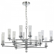 Люстра Favourite Aesthetic 2672-16P цвет плафона/подвески Прозрачный, цвет арматуры Хром-1